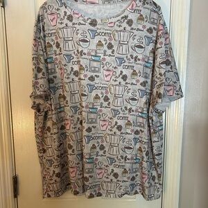 SHEIN Curve Coffee Lover's Tee